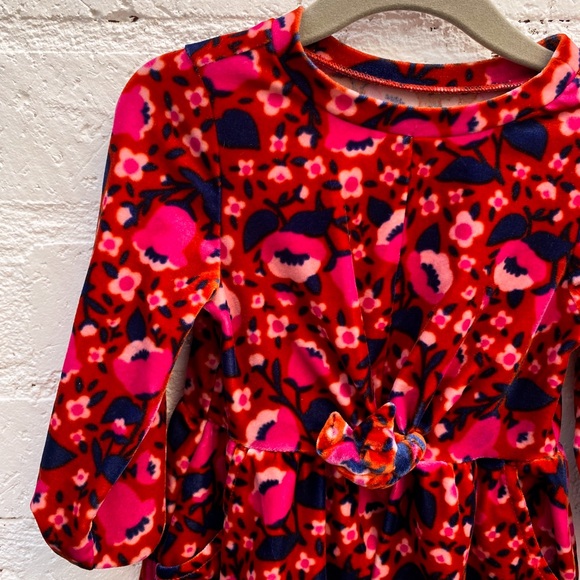 Velvet Girls 2T Funky 70’s Retro Floral Dress - Picture 2 of 3
